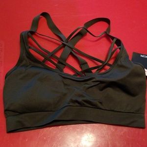 Victoria's Secret Olive sport bra Size L